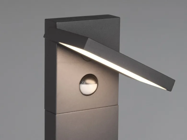 LED Wegeleuchte HORTON mit Bewegungsmelder, Anthrazit, IP54, 100cm