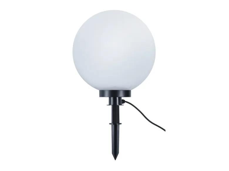 Leuchtkugel BOLO für den Garten mit Strom Weiß, 5m Kabel, Ø 40 cm