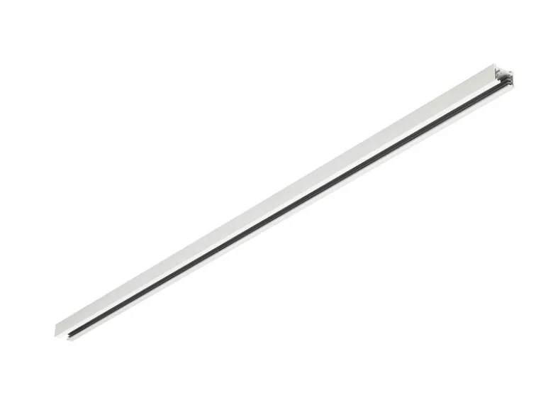 Lichtschienensystem Weiß mit 5 Spots & Einspeisung 4-adrig, Länge 202,5cm