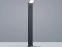 Moderne LED Wegeleuchte PEARL aus Aluminium Anthrazit, Höhe 100cm