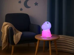 Nachtlicht POLDI dimmbar, per USB aufladbar, mit RGB Farbwechsel Höhe 14cm