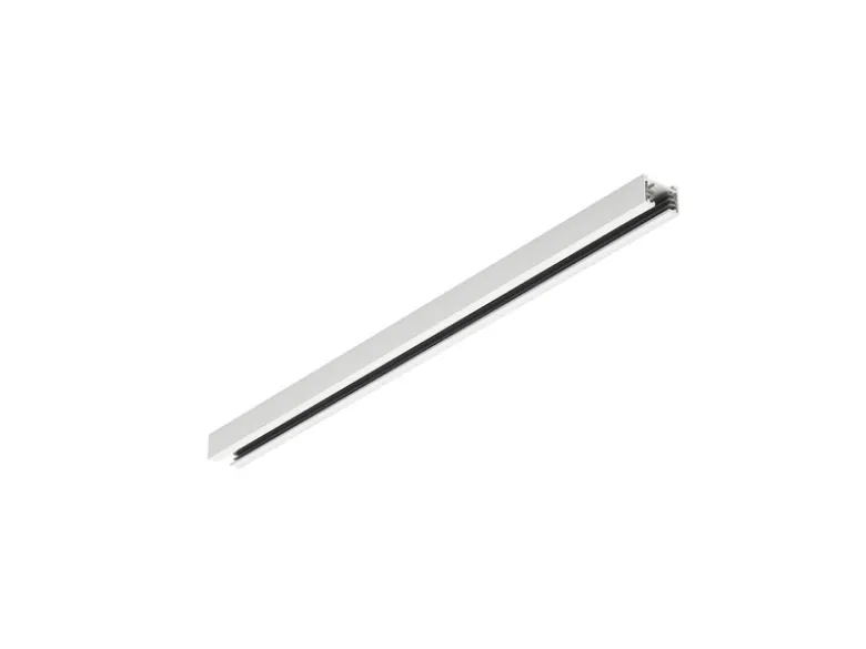 2-Phasen Schiene für DUOline Schienensystem Weiß matt, Länge 50cm