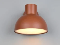 Retro Style Downlight Außenwandleuchte ELBE Apricot, Ø 20cm