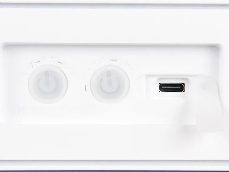 Solar Wandleuchte SILVES auch per USB aufladbar mit Bewegungsmelder, Breite 30cm