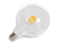 Tischlampe Würfel Grau mit Deko LED Glühbirne Geschenk, Quadrat 9cm