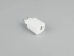 USB Muschel Tischlampe Pink mit RGB Beleuchtung, Höhe 14cm