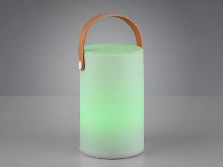 Wiederaufladbare Akku LED Tischleuchte ARUBA mit Farbwechsel, Höhe 20cm