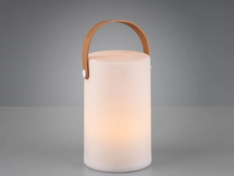 Wiederaufladbare Akku LED Tischleuchte ARUBA mit Farbwechsel, Höhe 20cm