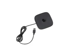 Wiederaufladbare LED Outdoor Akku Tischleuchte CAPRI dimmbar Schwarz, Höhe 36cm