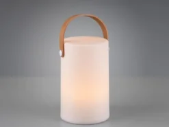 Wiederaufladbare LED Tischleuchte 2er SET Farbwechsel, Akku, USB Höhe 20cm
